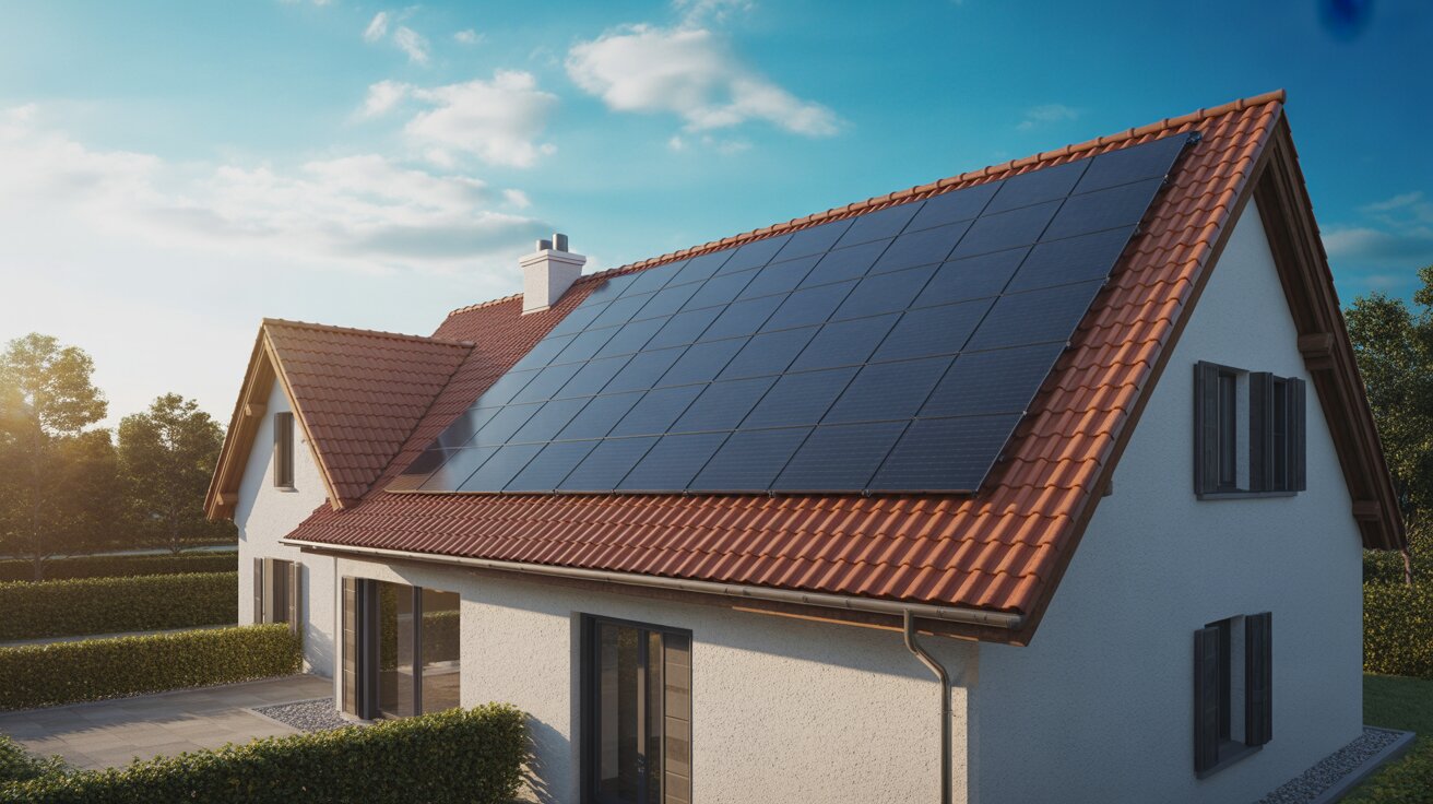 Installera Solcellspaneler & Solfångare