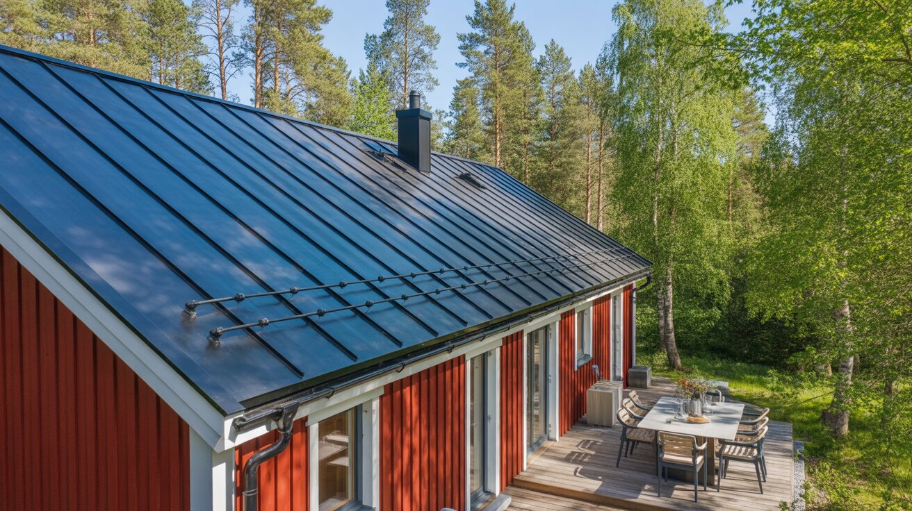 Montera Snörasskydd & installera Takbrygga